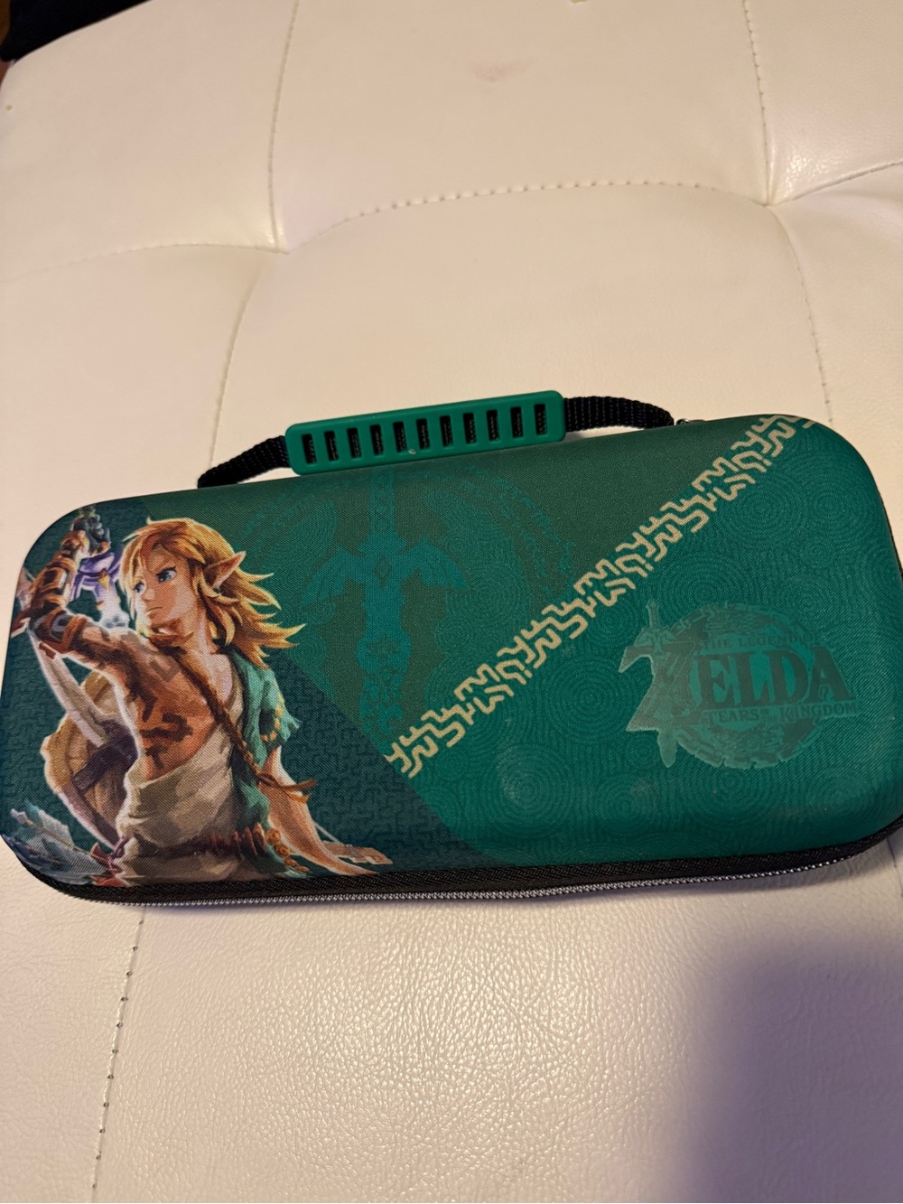 Nintendo Switch Teal Travel Case with Embossed Logo